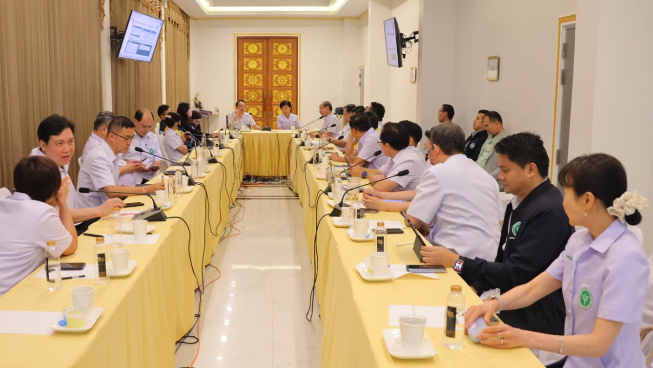 นพ.สสจ.อุบลฯ  ร่วมประชุมผู้บริหารเขตสุขภาพ ที่ 10 เพื่อหารือแนวทางการดำเนินงานบร...