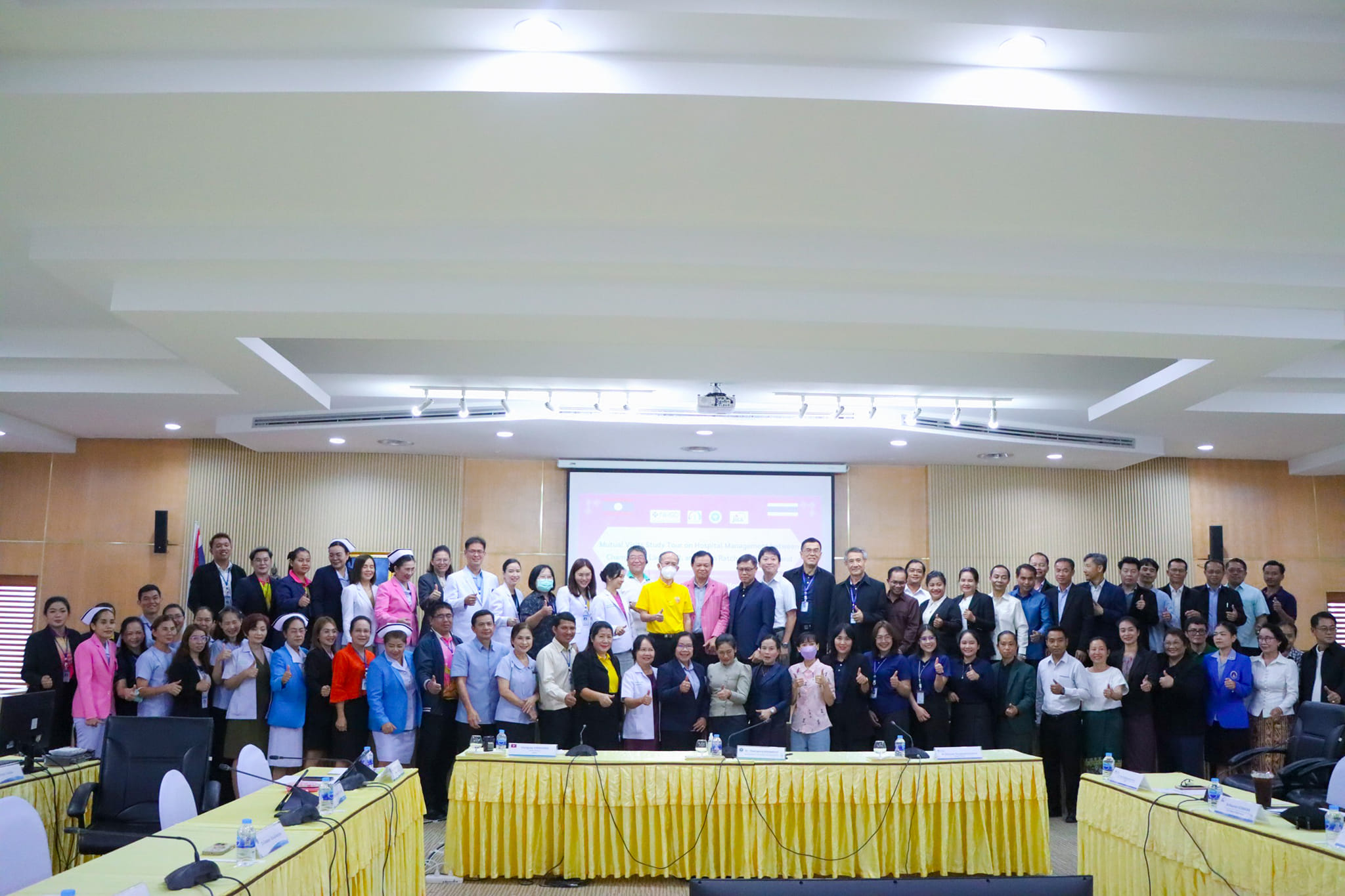 รพร.เดชอุดม  ต้อนรับคณะศึกษาดูงานจาก สปป.ลาว “Mutual Visits Study Tour on Hospit...