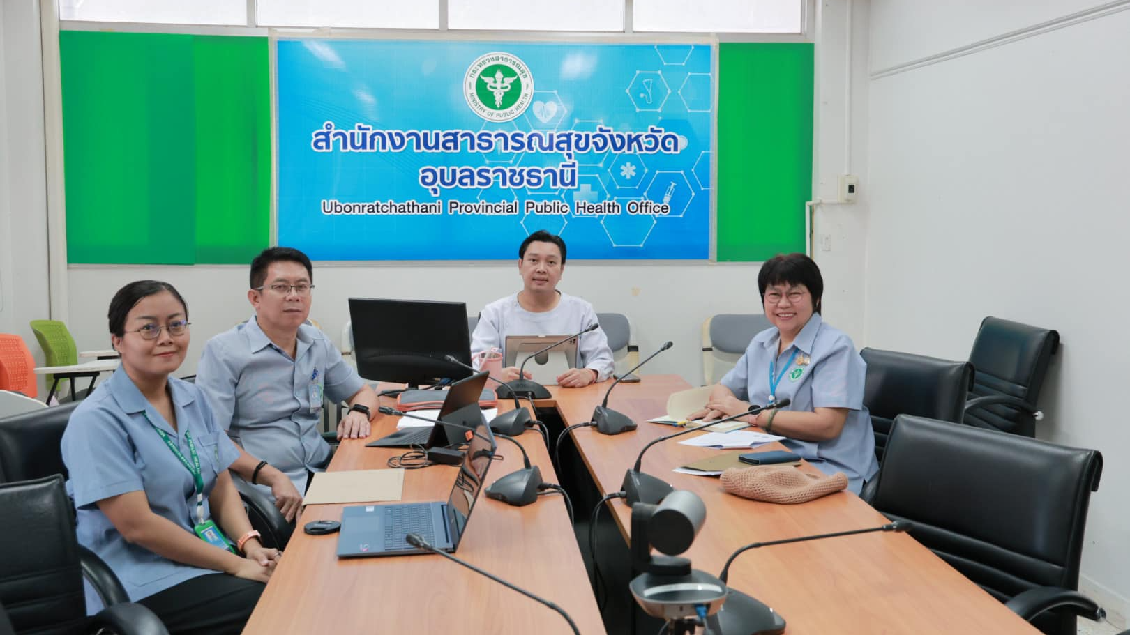 สา‘สุขอุบลฯ ประชุมชี้แจงรายละเอียดโครงการฯ และการจัดเตรียมข้อมูลสำหรับการอบรมเชิ...