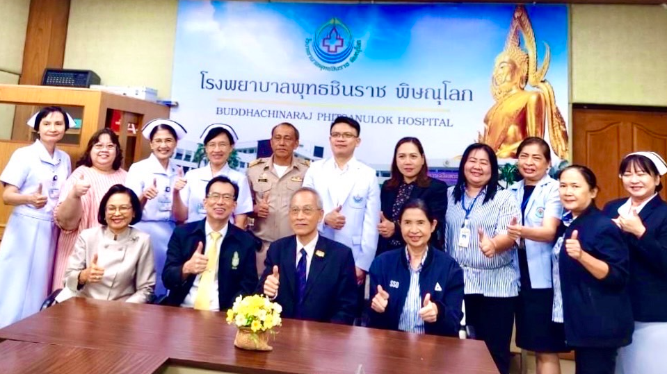 สำนักงานจัดระบบบริการทางการแพทย์ และสำนักงานประกันสังคม ตรวจเยี่ยมโครงการสถานพยา...