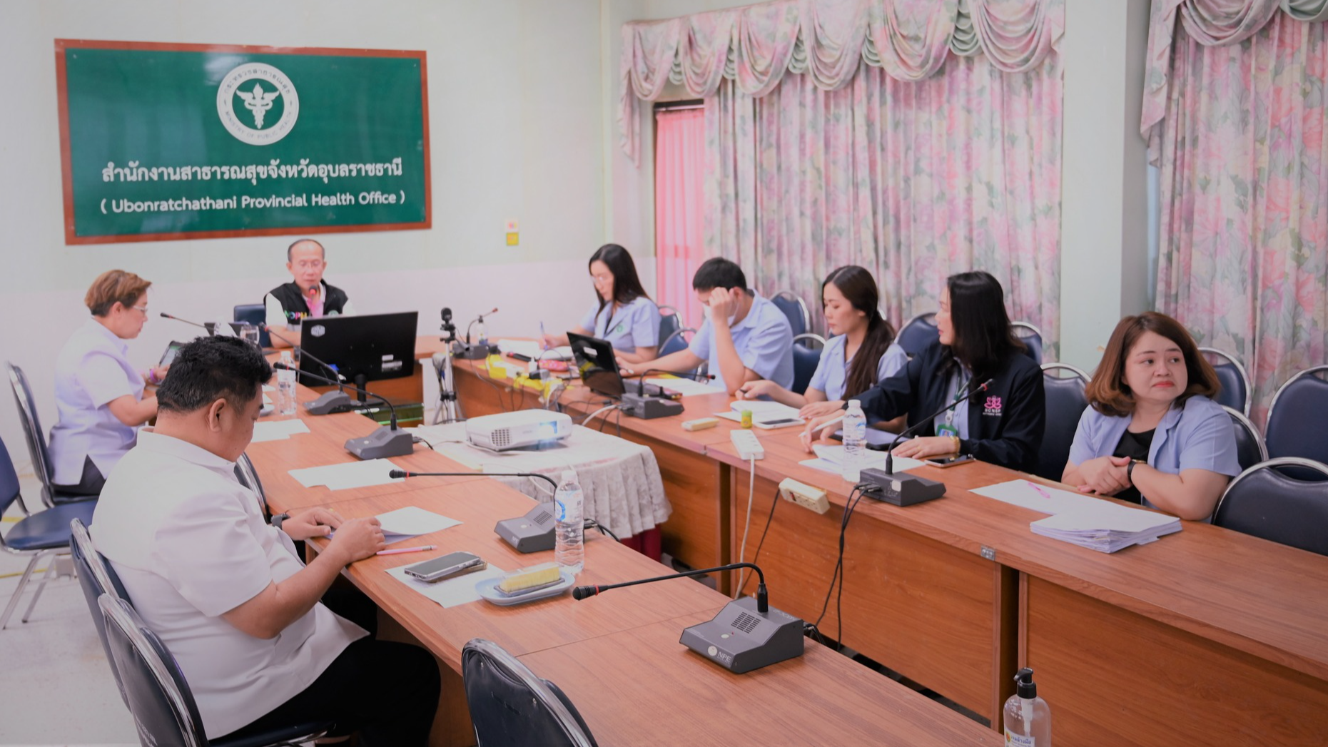 นพ.สสจ.อุบลฯ ประธานการประชุมคณะกรรมการพิจารณาโยกย้าย และคัดเลือกบุคคลเพื่อแต่งตั...