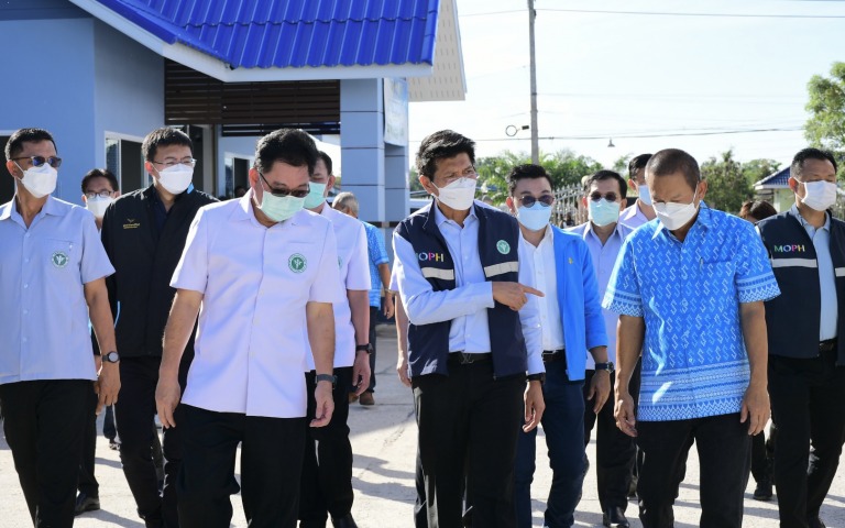 ติดตามสถานการณ์โควิด 19 และระบบการดูแลรักษาผู้ป่วย จ.จันทบุรี