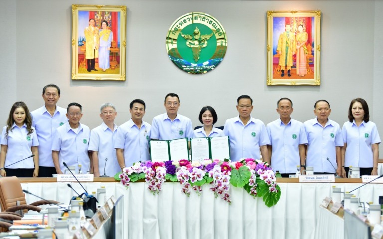 MOU ระหว่างกรมการแพทย์ กับ กรมสุขภาพจิต ในการพัฒนารพ.ธัญญารักษ์อุดรธานี