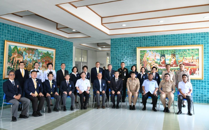 ประธานองคมนตรี ติดตามการพัฒนางานโรงพยาบาลสมเด็จพระยุพราชด่านซ้าย จังหวัดเลย