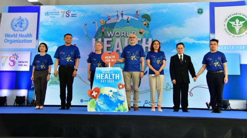 สธ. – WHO หนุนคนไทย “สุขภาพดีถ้วนหน้า” ตามแนวคิด “Health for All”