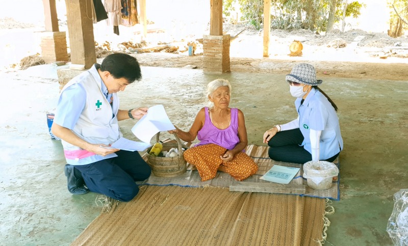 สธ.ส่งทีมติดตามช่วยเหลือเยียวยาจิตใจผู้ประสบภัย อ.นาดี จ.ปราจีนบุรี ครั้งที่ 2