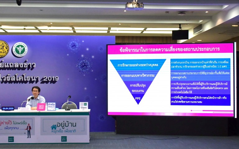 แถลงข่าว COVID-19 ….. (28 เมษายน 2563)