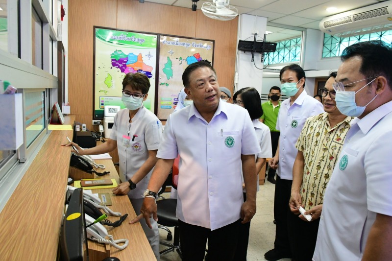 ปลัด สธ. เยี่ยมชมระบบการแพทย์ฉุกเฉิน จ.สตูล ประสานส่งต่อผู้ป่วยให้เข้าถึงการดูแล...