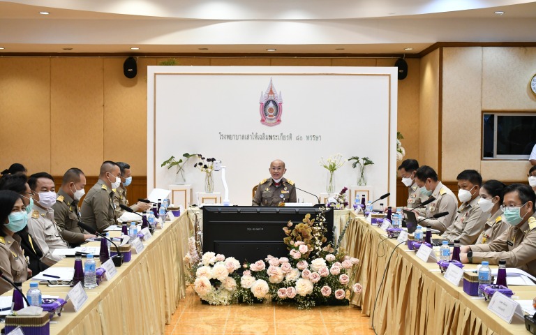 องคมนตรี ตรวจเยี่ยมโรงพยาบาลเสาไห้เฉลิมพระเกียรติ ๘๐ พรรษา จังหวัดสระบุรี