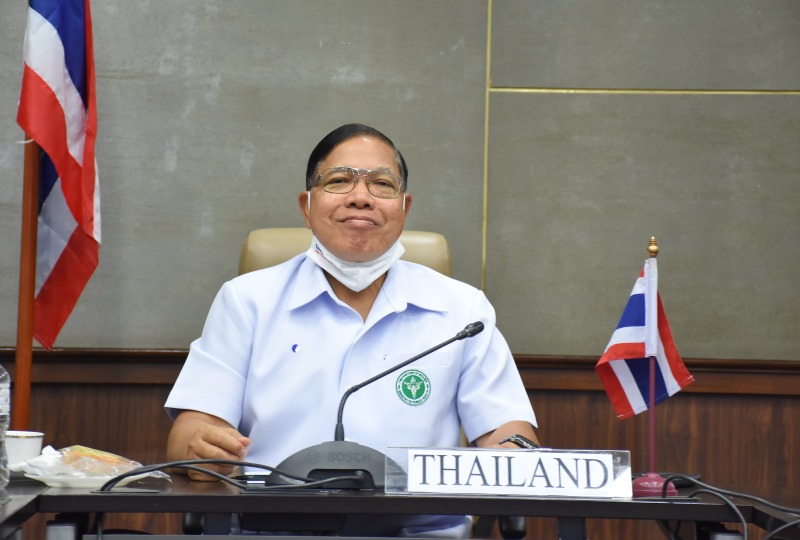 สธ.ประชุมทางไกลรัฐมนตรีสาธารณสุขอาเซียนและสหรัฐฯ หารือความร่วมมือตอบโต้ COVID-19