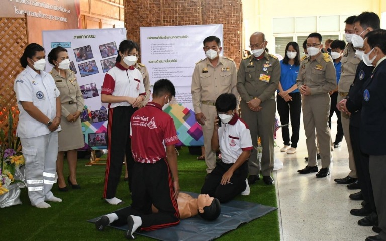 ติดตามการดำเนินงานโรงพยาบาลสมเด็จพระยุพราช จ.นครพนม