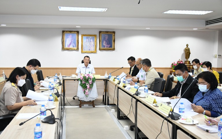 ประชุมคณะกรรมการส่งเสริมและสนับสนุนอาสาสมัครสาธารณสุขประจำหมู่บ้านกลาง ครั้งที่ 4/2565