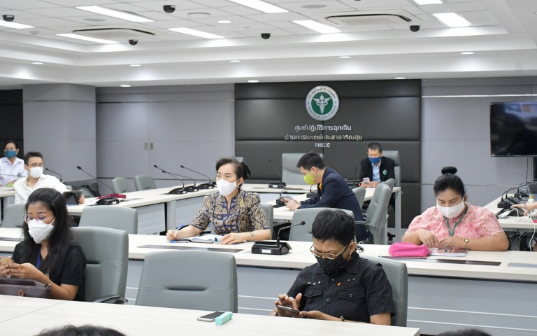 ประชุมก่อนแถลงข่าว COVID-19 ….. (21 พฤษภาคม 2563)