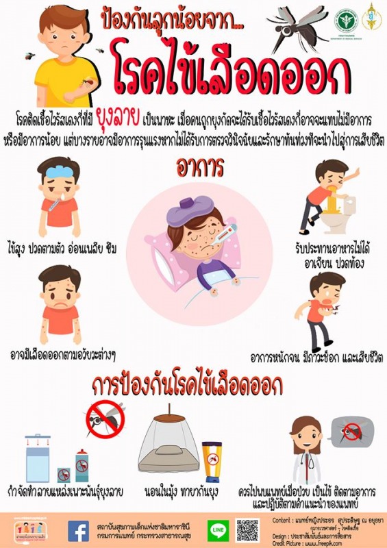 แพทย์แนะป้องกันตัวเองและบุตรหลานจากโรคไข้เลือดออก