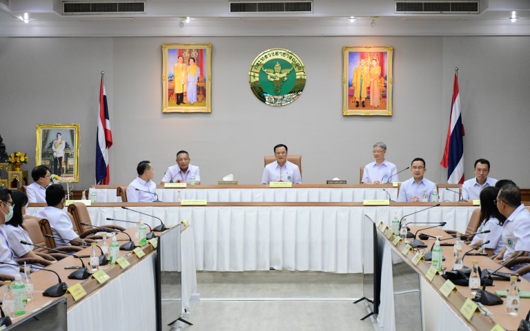 ประชุมสรุปผลการดำเนินงานของกระทรวงสาธารณสุข