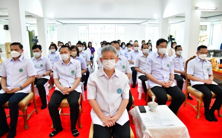 พิธีเจริญพระพุทธมนต์ และเจริญจิตตภาวนา