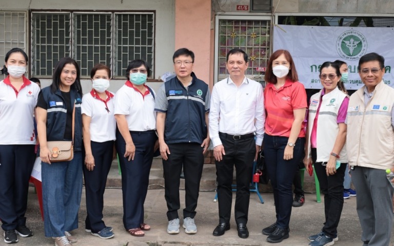 กรมควบคุมโรค ร่วมกับภาคีเครือข่ายตรวจคัดกรองสุขภาพแรงงานข้ามชาติ  ค้นหาวัณโรค แล...