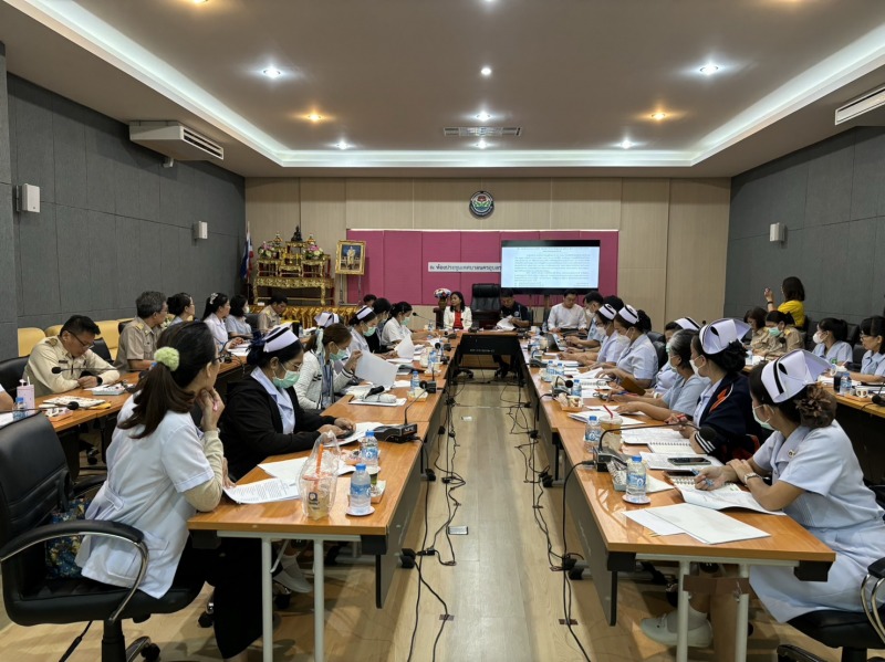 สสจ.อุบลฯร่วมประชุมขับเคลื่อนงานผู้สูงอายุ และการจัดตั้งสถานชีวาภิบาล เทศบาลนครอุบลราชธานี