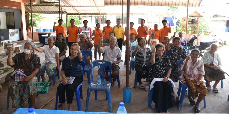 นพ.สสจ.อำนาจเจริญ เยื่ยมเสริมพลังสถานีสุขภาพชุมชน Health Station บ้านนาดอกไม้ อำ...