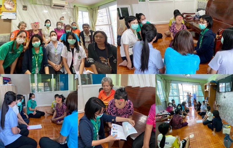 ทีมสหสาขาวิชาชีพ รพ.บุรีรัมย์ ลงพื้นที่เยี่ยมบ้านร่วมกับชุมชนในการดูแลและช่วยเหล...