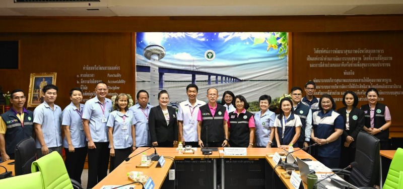 นพ.สสจ.อุบลฯ  ประธานกำกับ ติดตาม การดำเนินงานโครงการสร้างเสริมสุขภาพและป้องกันโร...