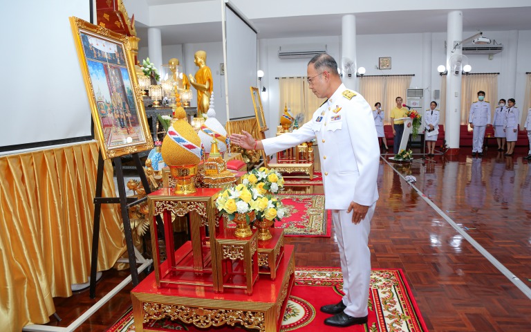 สธ.จัดพิธีเจริญพระพุทธมนต์และเจริญจิตตภาวนา ถวายพระพรชัยมงคลเพื่อถวายเป็นพระราชกุศล