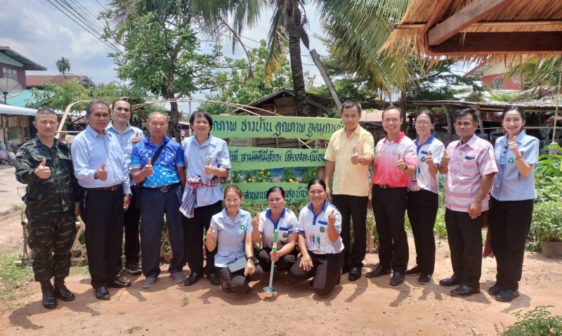 สสจ.อุบลฯ ลงพื้นที่ โรงพยาบาลส่งเสริมสุขภาพตำบลบ้านนาทอย เพื่อเยี่ยมเสริมพลังและ...