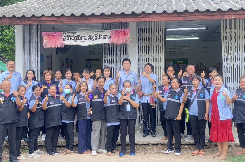 สสจ.อุบลฯ ลงพื้นที่ โรงพยาบาลส่งเสริมสุขภาพตำบลผาแก้ว เพื่อเยี่ยมเสริมพลังและรับ...