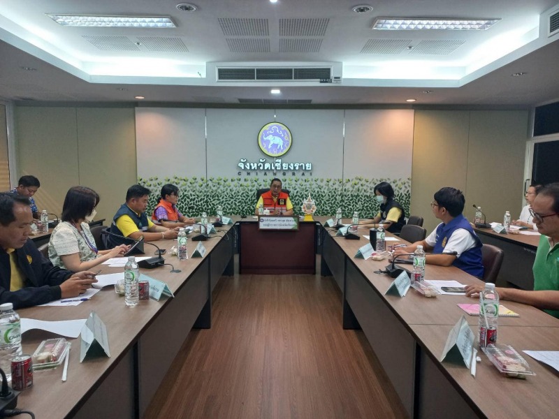 สสจ.เชียงราย ร่วมการประชุมคณะกรรมการสรุปผลการดำเนินงานป้องกันและลดอุบัติเหตุทางถ...