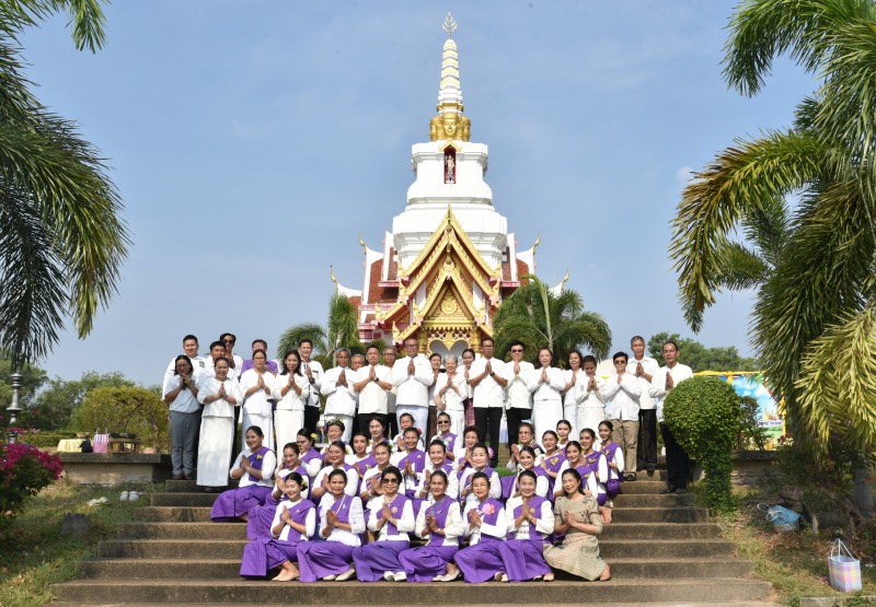 รองนายแพทย์สาธารณสุขจังหวัดอำนาจเจริญ ร่วมพิธีบวงสรวงสมโภชศาลหลักเมือง จังหวัดอำ...