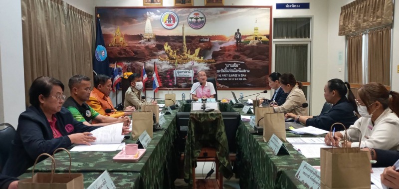 นพ.สสจ.อบ.ร่วมการประชุมคณะอนุกรรมการพัฒนาการบริหารงานยุติธรรมระดับจังหวัด ด้านกา...