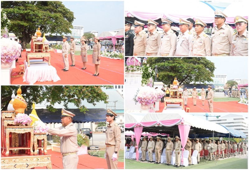 “สสจ.กาฬสินธุ์”  ร่วมพิธีถวายราชสักการะและกล่าวราชสดุดีพระบาทสมเด็จพระจุลจอมเกล้...