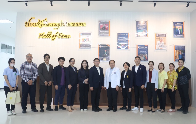 รพ.แม่สอด รับคณะศึกษาดูงานศูนย์เรียนรู้ทางการแพทย์และสาธารณสุขชายแดน จังหวัดตาก