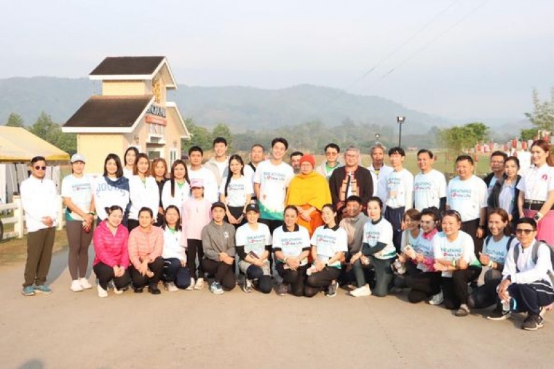 สสจ.เชียงราย ร่วมงาน Breathing 1st New Life : Smart Health Plus+& Clean Air วิ่ง...