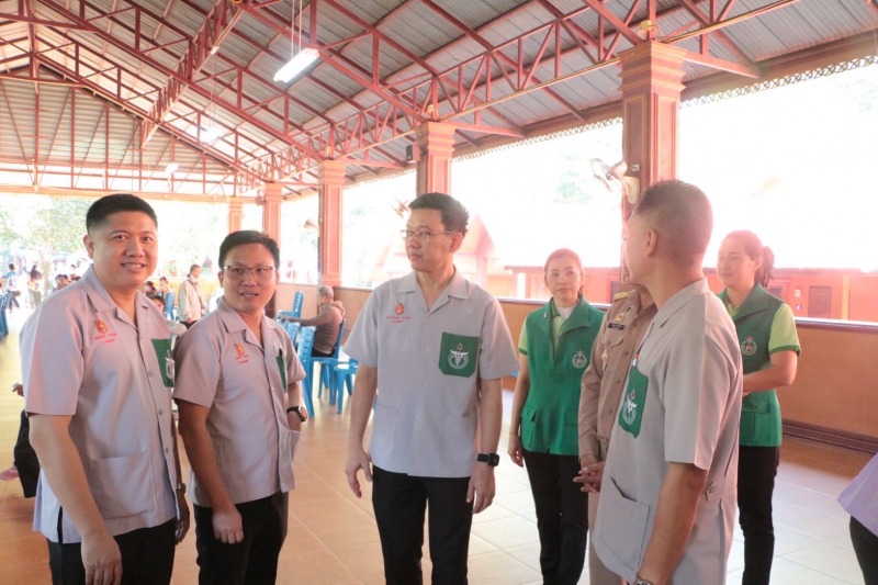 มสส. สาขาจังหวัดเชียงราย ร่วมออกหน่วยแพทย์ พอ.สว. ครั้งที่ 5 ณ เมืองวัฒนธรรมเวียงกาหลง