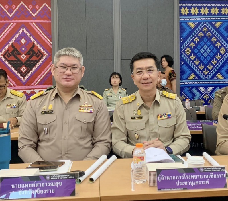 สสจ.เชียงราย ร่วมประชุมกรมการจังหวัดและหัวหน้าส่วนราชการครั้งที่ 5/2567