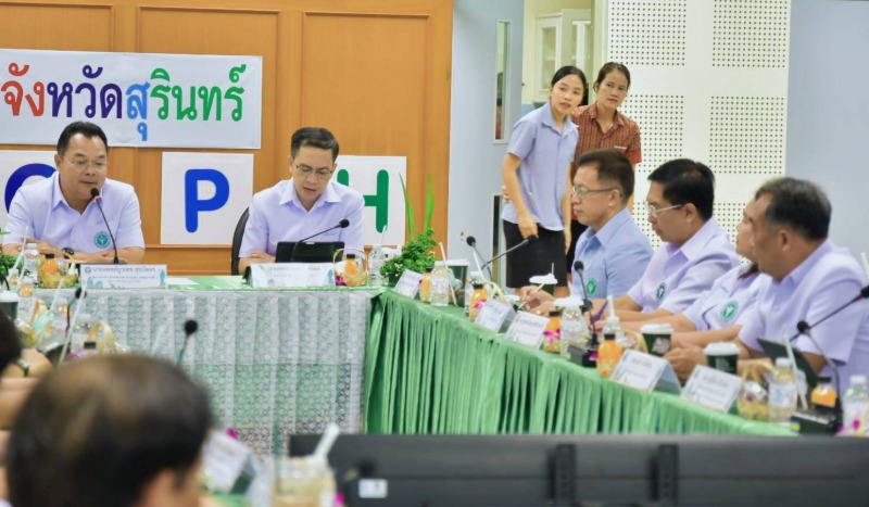 โรงพยาบาลสุรินทร์ ร่วมประชุมการตรวจราชการและนิเทศงานกระทรวงสาธารณสุข กรณีปกติ ปี...