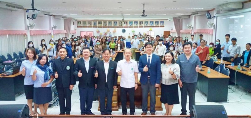 นพ.สสจ.อุบลฯเป็นประธานพิธีเปิดการประชุมเชิงปฏิบัติการตรวจวินิจฉัยรอยโรคเสี่ยงมะเ...