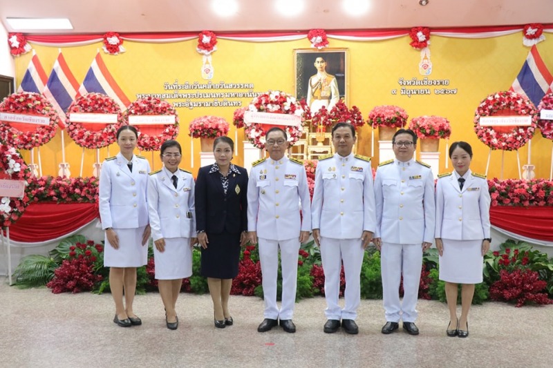 สสจ.เชียงราย ร่วมพิธีวันระลึกวันคล้ายวันสวรรคต พระบาทสมเด็จพระปรเมนทรมหาอานันทมห...