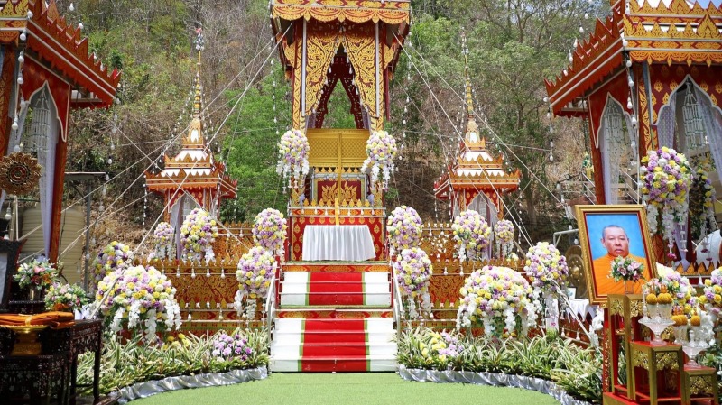 โรงพยาบาลวชิระภูเก็ต ร่วมพิธีพระราชทานเพลิงศพ พระครูบรรพตสารธรรม อดีตเจ้าอาวาสวัดเขารังสามัคคีธรรม