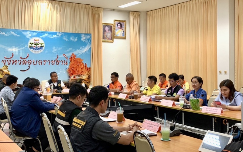 สสจ.อุบลฯ ร่วมประชุม คณะทำงานศูนย์บัญชาการเหตุการณ์ไฟป่า หมอกควัน และฝุ่นละอองขน...