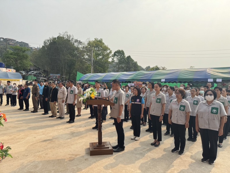 สสจ.เชียงราย ร่วมออกหน่วยแพทย์เคลื่อนที่ พอ.สว. จังหวัดเชียงราย ครั้งที่ 8/2567 ...