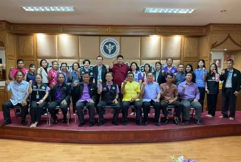 สสจ.อุบลฯเยี่ยมเสริมพลังติดตามการดำเนินงานก่อสร้างระบบบ่อบำบัดสิ่งปฏิกูล อำเภอโขงเจียม