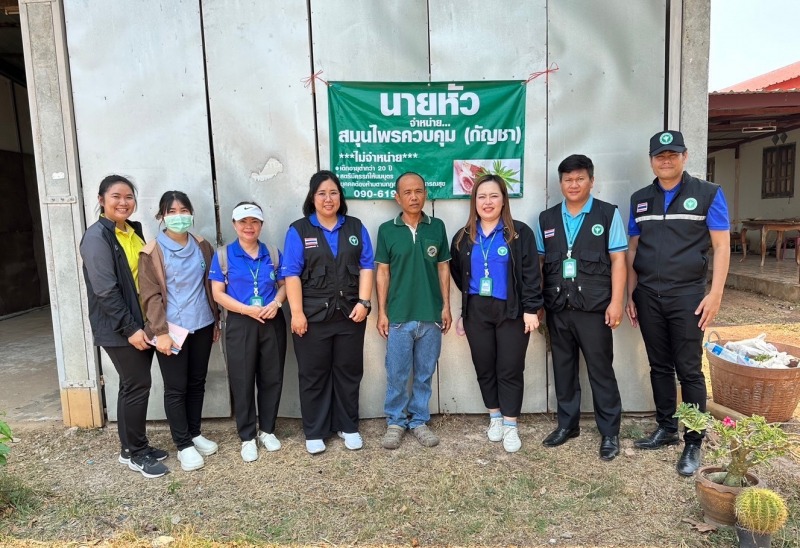 สสจ.อุบลฯ ลงพื้นที่สำรวจ ตรวจสอบ สถานประกอบการที่ยื่นขอรับใบอนุญาตจำหน่ายหรือแปร...