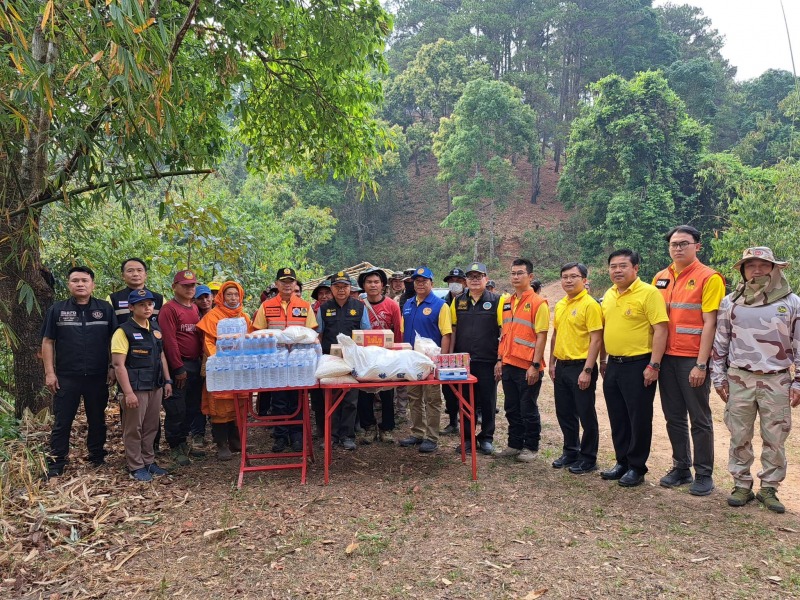 สสจ.เชียงราย ร่วมตรวจเยี่ยมและตรวจติดตามผลการปฏิบัติงานป้องกันและแก้ไขปัญหาไฟป่า...