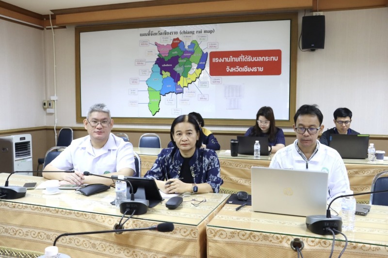 สสจ.เชียงราย ร่วมประชุมปรึกษาหารือ แนวทางชี้แจงการตรวจราชการและนิเทศงาน ประจำปีงบประมาณ 2567