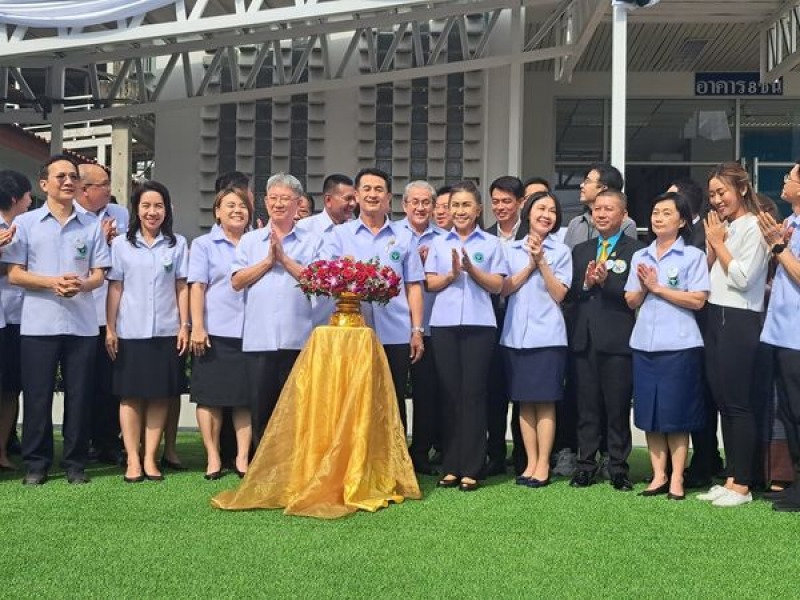 สสจ.เชียงราย ร่วมพิธีเปิดโรงพยาบาลในเขตอำเภอเมือง จังหวัดเชียงใหม่