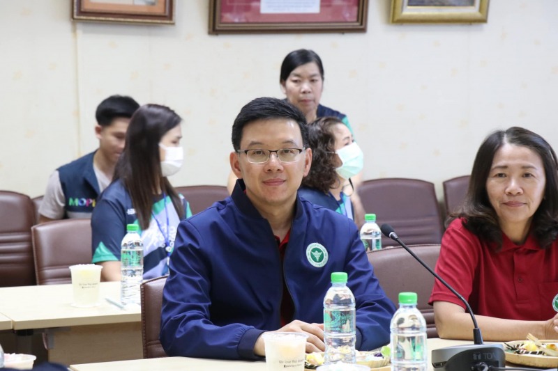 สสจ.เชียงราย ร่วมกับคณะปลัดกระทรวงสาธารณสุข ลงพื้นที่เยี่ยมโรงพยาบาลสมเด็จพระญาณสังวร