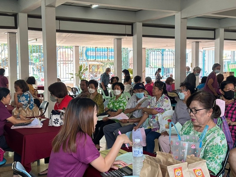 รพ.แม่สอด  จัดโครงการเฝ้าระวังพฤติกรรมสุขภาพในกลุ่มผู้สูงอายุเขตเทศบาลนครแม่สอด