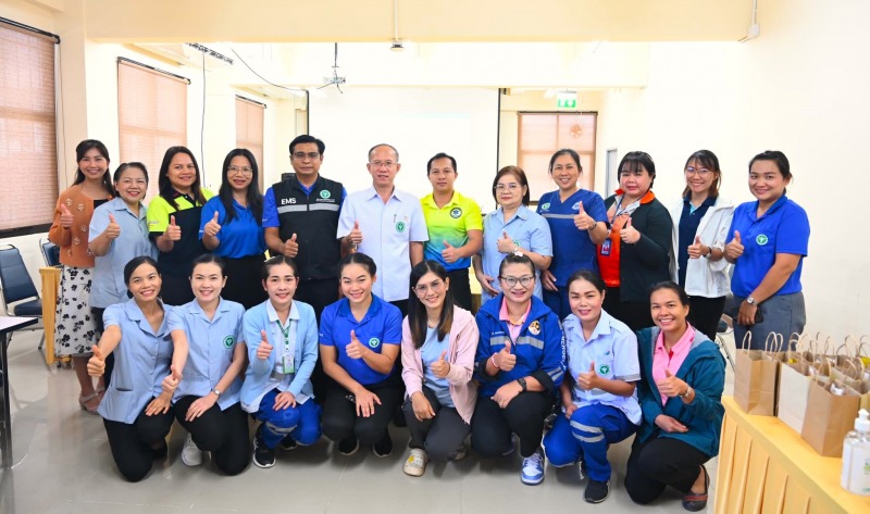 นพ.สสจ.อุบลฯ ประธานในพิธีเปิดการประชุมผู้รับผิดชอบงานด้านการรักษาพยาบาลฉุกเฉินใน...